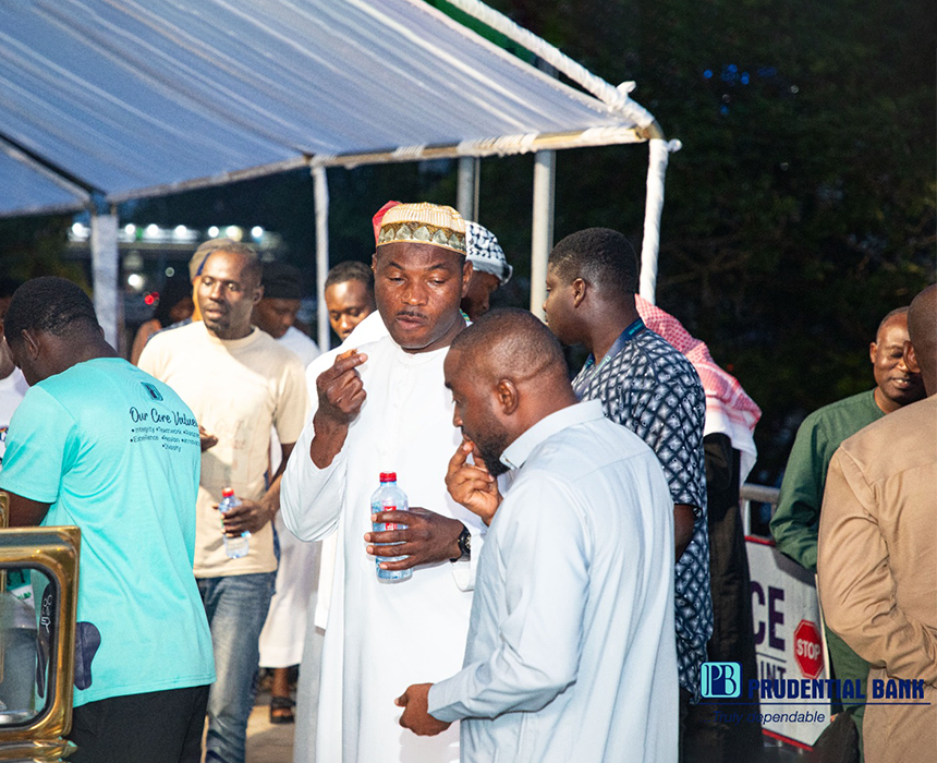 Staff of Prudential Bank During the Iftar Ceremony
